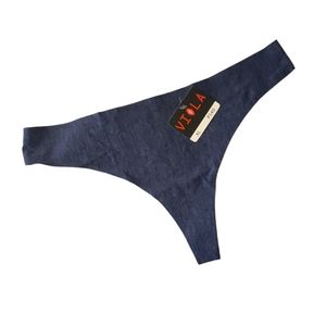3/$25 Viola's Secret Intimate Laser Cut No Show Thong